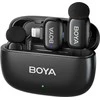 Boya wireless microphone mini 2-03 Lightning, matte juodas