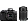 Canon EOS R100 + RF-S 18-45MM IS STM + RF-S 55-210MM F5-7.1 IS STM