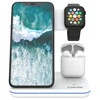 Universalus Belaidis įkroviklis Canyon 3in1 Wireless Charger WS-302, tinka vienu metu įkrauti Apple Watch, iPhone ir Airpods