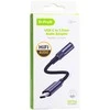 Laidas adapteris D-FRUIT DF126, USB-C - 3,5 mm, juodos sp.