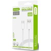 D Fruit USB kabelis DF105, USB-A - USB-C 1 m, baltos sp.