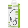 USB kabelis D-FRUIT DF441L, 1 m, pilkos sp.