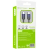 D-Fruit cable USB-C - USB-C DF160 1m, dark mėlynas