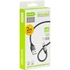 „Lightning“ Laidas - D-Fruit DF121 USB-A–„Lightning“ Laidas 2 m Pilkas