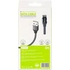 D-Fruit kabelis USB-A - Lightning 2m, pilkas (DF121)