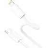 D-Fruit kabelis USB-C – Lightning 1m, baltas (DF118)
