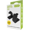 D-Fruit wireless charging station 3in1 DF182, juodas