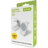 D-Fruit wireless charging station 3in1 DF183, baltas