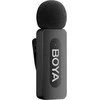 BOYA belaidis mikrofonas BY-V3 Combo 2.4GHz, su 2 siųstuvais ir 2 imtuvais (C tipo ir „Lightning“) Juodas EU