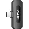 BOYA belaidis mikrofonas BY-V3 Combo 2.4GHz, su 2 siųstuvais ir 2 imtuvais (C tipo ir „Lightning“) Juodas EU