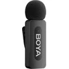 BOYA belaidis mikrofonas BY-V3 2.4GHz su 2 siųstuvais ir 1 imtuvu (Lightning) Juodas EU