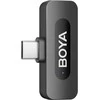 BOYA BY-V10 V2.0 belaidis mikrofonas 2.4GHz - Juodas