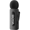 BOYA belaidis mikrofonas BY-V2 V2.0 2.4GHz su 2 siųstuvais ir 1 imtuvu (Lightning) Juodas EU
