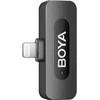 BOYA belaidis mikrofonas BY-V3 Combo 2.4GHz, su 2 siųstuvais ir 2 imtuvais (C tipo ir „Lightning“) Juodas EU
