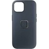 Peak Design dėklas Apple iPhone 15 Mobile Everyday Fabric Case, vidurnaktis