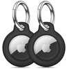 Tech-Protect Rough 2-pack Apple AirTag – dėklas telefonui juodos spalvos
