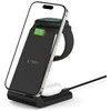 Įkrovimo stotelė Tech-Protect QI15W-A36 3in1 skirta Apple – juodos spalvos