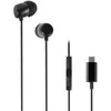 Įstatomos į ausis (In-ear tipo) ausinės Vivanco Stereo USB-C, juoda (61752)