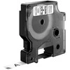 Dymo label spausdintuvas tape D1 9mmx7m, juodas/baltas