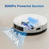 Ecovacs DEEBOT N20 PLUS dulkių siurblys-robotas, Baltas
