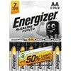 Energizer AA baterijos, 6 vienetų pakuotė