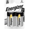 Energizer D tipo baterijos, 2 vnt. pakuotė