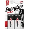 Energizer battery Max Alkaline 9V CHP2