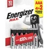 ENERGIZER MAX ALKALINE AAA X6