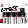 Energizer MAX D 4pack 1.5V alkalické
