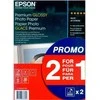 Epson fotopopierius A4 Premium Glossy 255g 2x15 lapų