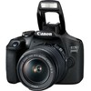 Canon EOS 2000D + 18-55mm IS + 50mm rinkinys