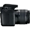 Canon EOS 2000D + EF-S 18-55mm f/3.5-5.6 IS II + EF 75-300mm f/4-5.6 III SLR fotoaparato komplektas 24,1 MP CMOS 6000 x 4000 pikseliai Juoda