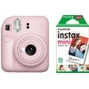 Fujifilm Momentinis fotoaparatas instax mini 12 BLOSSOM Rožinis+instax mini glossy (10pl)