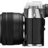 Sisteminis fotoaparatas FUJIFILM X-T50/XC15-45mmF3.5-5.6 OIS PZ Sidabrinis (Sidabrinis)