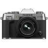 Sisteminis fotoaparatas FUJIFILM X-T50/XC15-45mmF3.5-5.6 OIS PZ Sidabrinis (Sidabrinis)