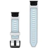 Garmin QuickFit 20 Laikrodžių Apyrankės, Whitestone/Ice Mėlyna Silikoninės