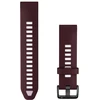 Garmin QuickFit 20 Watch Bands, Dark Cherry/Dust Rose Silicone