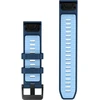 Garmin QuickFit 22 Watch Bands, Tidal Mėlyna/Ice Mėlyna Silicone