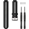 Išmaniojo laikrodžio Garmin Forerunner 735XT silikoninis dirželis, Juodos spalvos