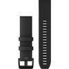 Išmaniojo laikrodžio Garmin greitai atsegamas, silikoninis dirželis, Juodos spalvos, 22mm