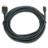 GEMBIRD CC-HDMID-10 Gembird HDMI -HDMI Micro kabelis su auksinėmis jungtimis, 3 m, urmu pakuotė