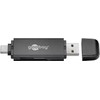 Goobay memory card reader 2in1 Micro SD/SD USB 3.0/USB-C