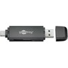 Goobay USB 3.0 - USB- CTM 2 1 kortelės skaitytuvas 58261