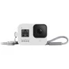 GOPRO SLEEVE + LANYARD (HERO8 Juodas) Baltas HOT