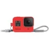 GOPRO SLEEVE + LANYARD (HERO8 Juodas) FIRECRACKER Raudonas