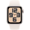 Išmanusis laikrodis Apple Watch SE GPS 40mm Starlight Aliuminio dėklas su Starlight Sport Band - S/M