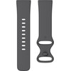 Išmanusis laikrodis Fitbit Sense 2, Grafito spalvos korpusas su pilkos spalvos silikoniniu dirželiu