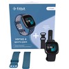 Išmanusis laikrodis FitBit Versa 4 (EU Bundle) | Smart watch | NFC | GPS (satellite) | AMOLED | Jutiklinis ekranas | Activity monitoring 24/7 | Atsparus vandeniui | Bluetooth | Wi-Fi | Juodas/Sapphire