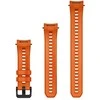 Garmin 20 mm laikrodžių apyrankės (Instinct E – 40 mm), Ember oranžinis silikoninis