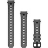 Garmin 20 mm laikrodžių apyrankės (Instinct E – 40 mm), anglies silikonas